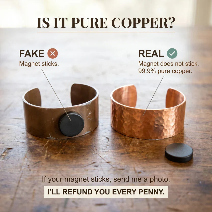 Helenin medený náramok Keel